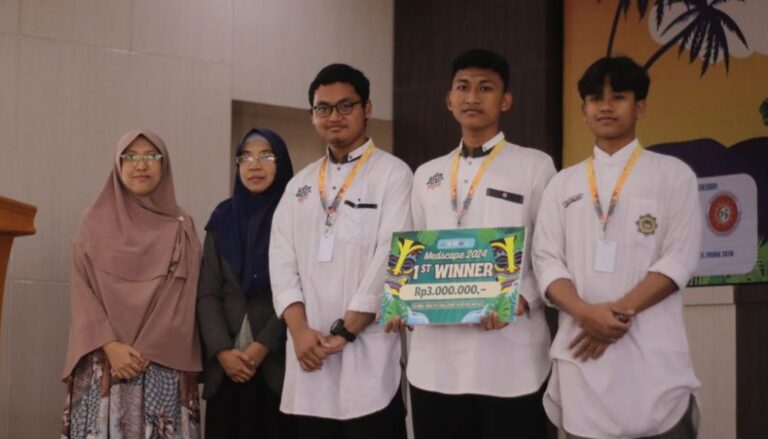 Dua SMA Satu MA, Juara Nasional MEDSCAPE Fakultas Kedokteran UMM